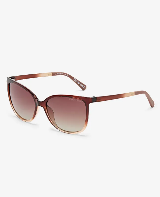 Square Ultem Sunglasses sold by Kenneth Cole
