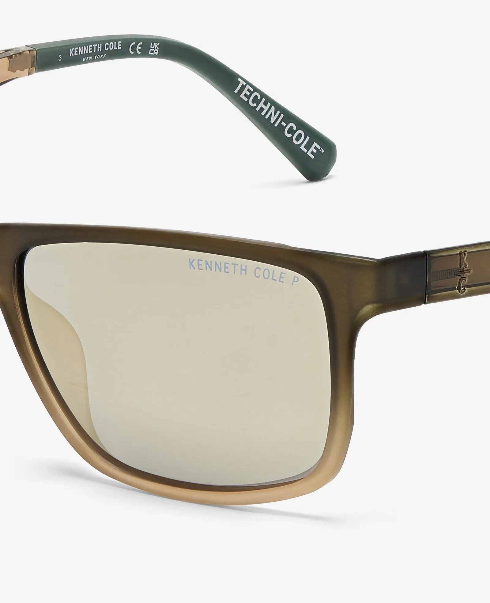 Rectangular Ultem Sunglasses sold by Kenneth Cole product image thumbnail 3