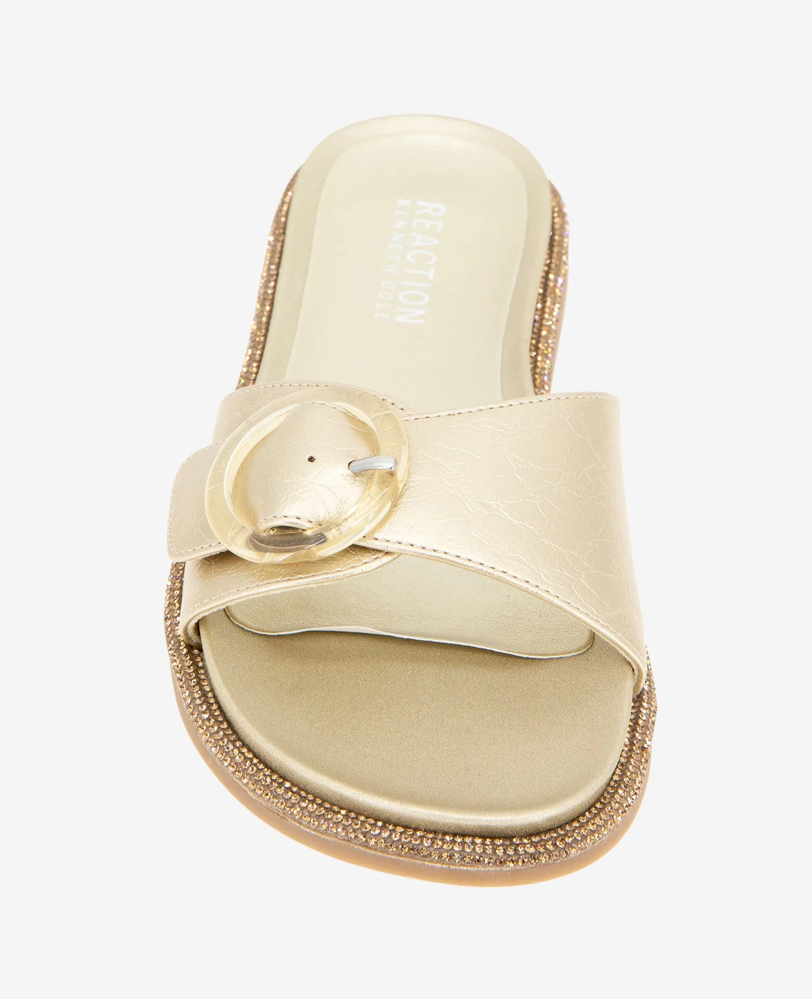 REACTION - Syrena Metallic Buckle Slide Sandal sold by Kenneth Cole product image thumbnail 2