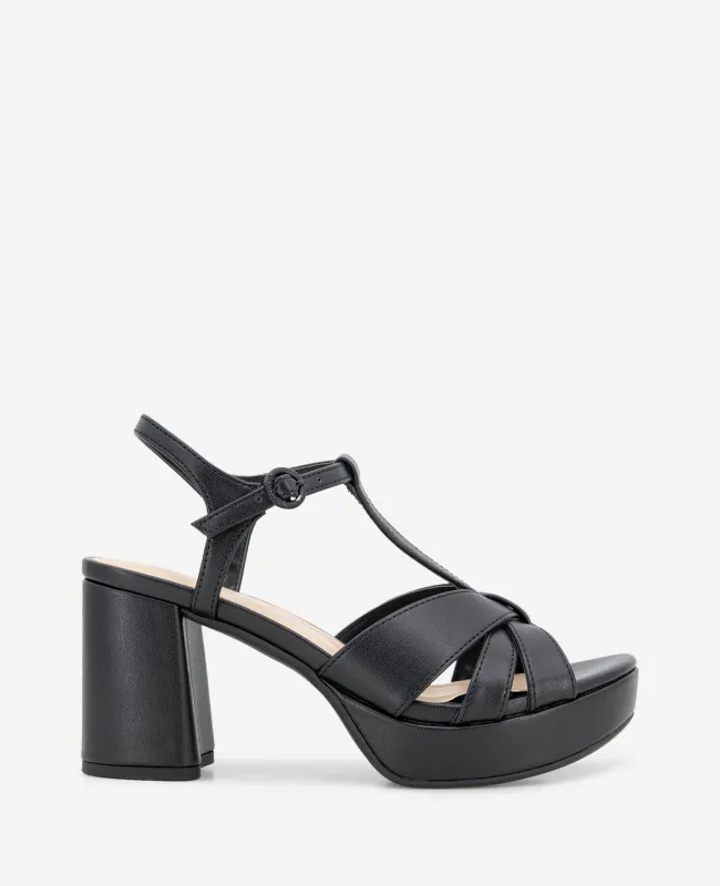 REACTION - Reina Platform T-Strap Sandal sold by Kenneth Cole