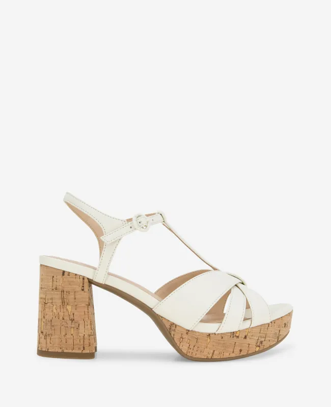 REACTION - Reina Platform T-Strap Sandal sold by Kenneth Cole