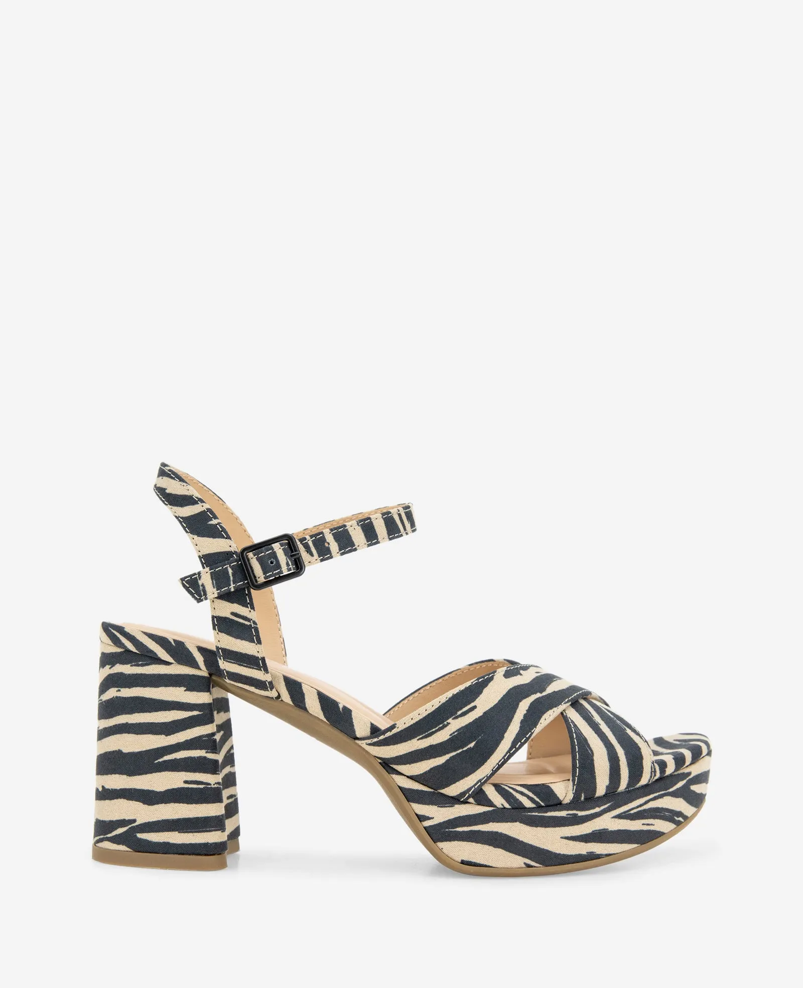 REACTION - Reeva Platform Zebra Print Sandal sold by Kenneth Cole