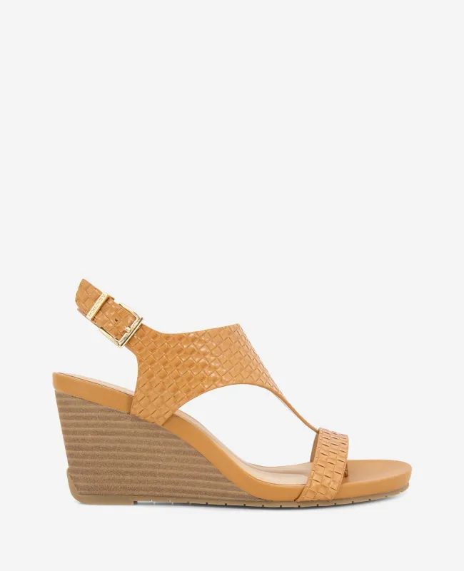 REACTION - Greatly Woven Wedge Thong Sandal sold by Kenneth Cole
