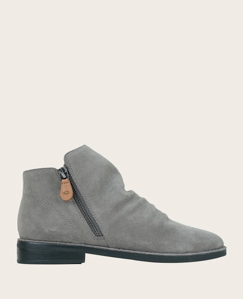 GENTLE SOULS - Emma Suede Double Zip Bootie sold by Kenneth Cole