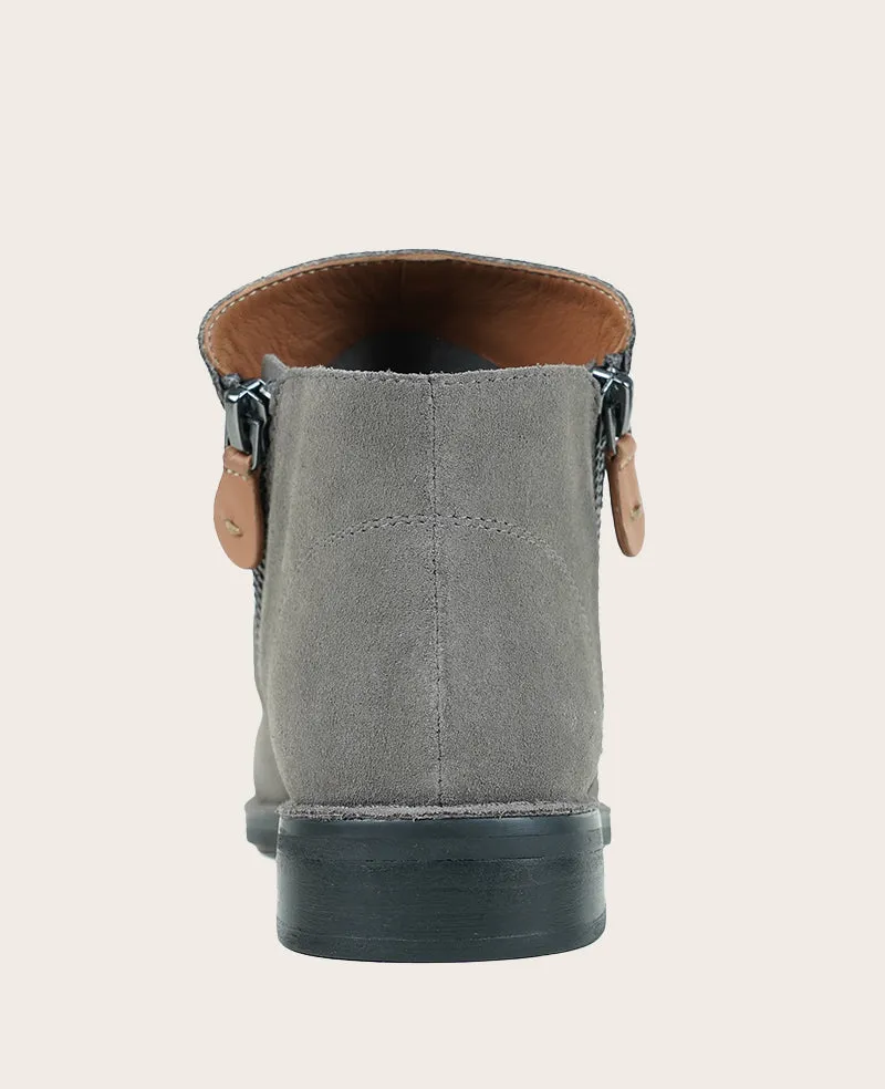 GENTLE SOULS - Emma Suede Double Zip Bootie sold by Kenneth Cole product image thumbnail 3