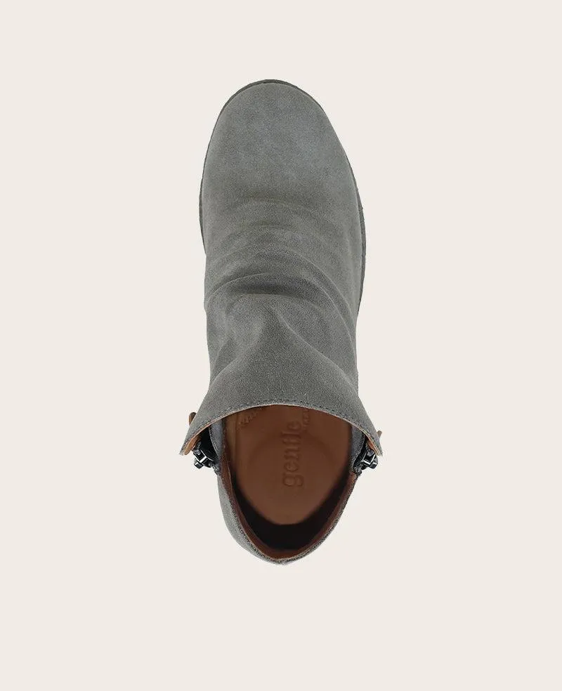 GENTLE SOULS - Emma Suede Double Zip Bootie sold by Kenneth Cole product image thumbnail 4