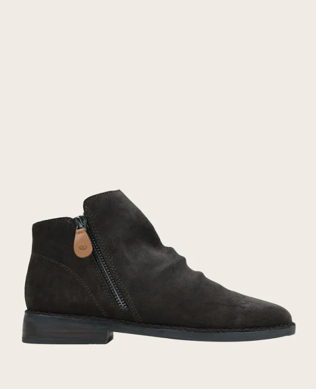 GENTLE SOULS - Emma Suede Double Zip Bootie sold by Kenneth Cole
