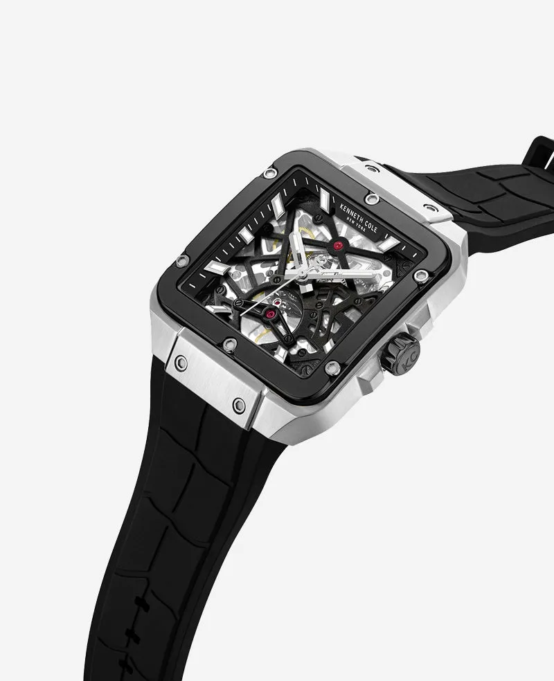 Automatic Silicone Watch sold by Kenneth Cole product image thumbnail 2