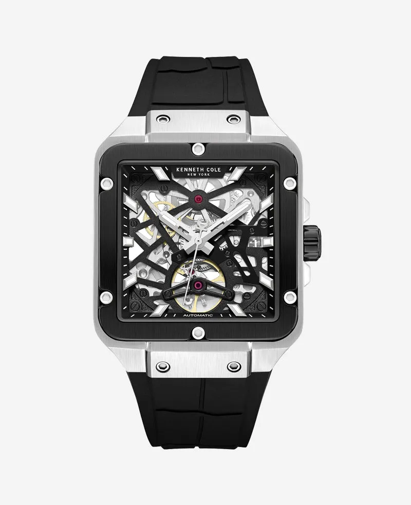 Automatic Silicone Watch sold by Kenneth Cole