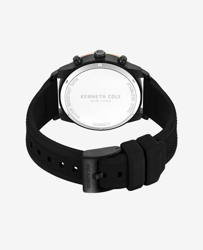 Chronograph Sport Silicone Watch sold by Kenneth Cole product image thumbnail 3