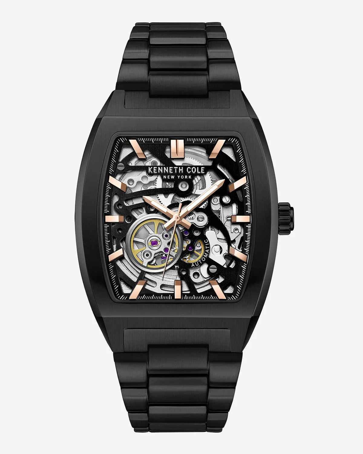 Curved Automatic Bracelet Watch sold by Kenneth Cole