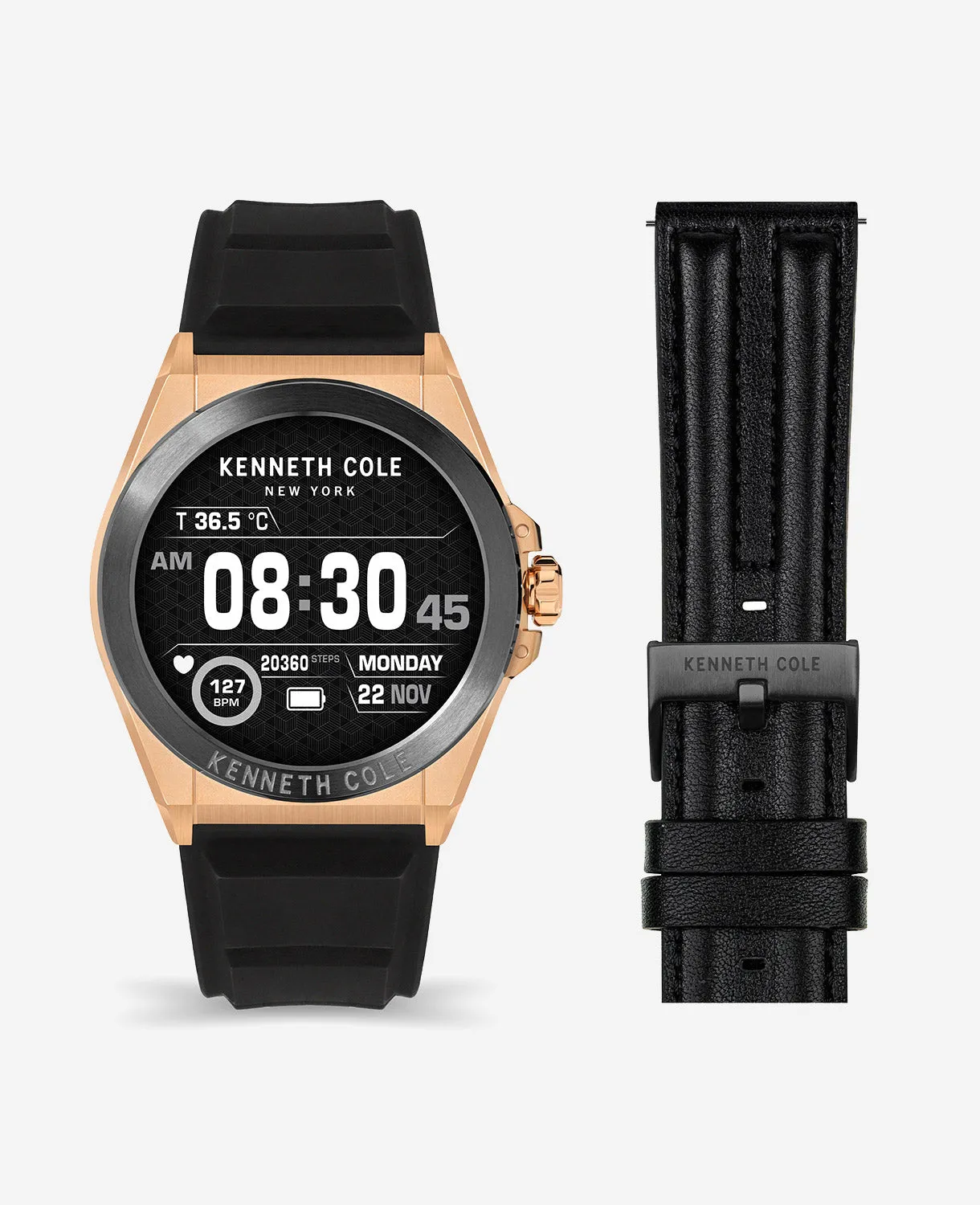 The Wellness Smartwatch 2.0 with Interchangeable Band Set sold by Kenneth Cole