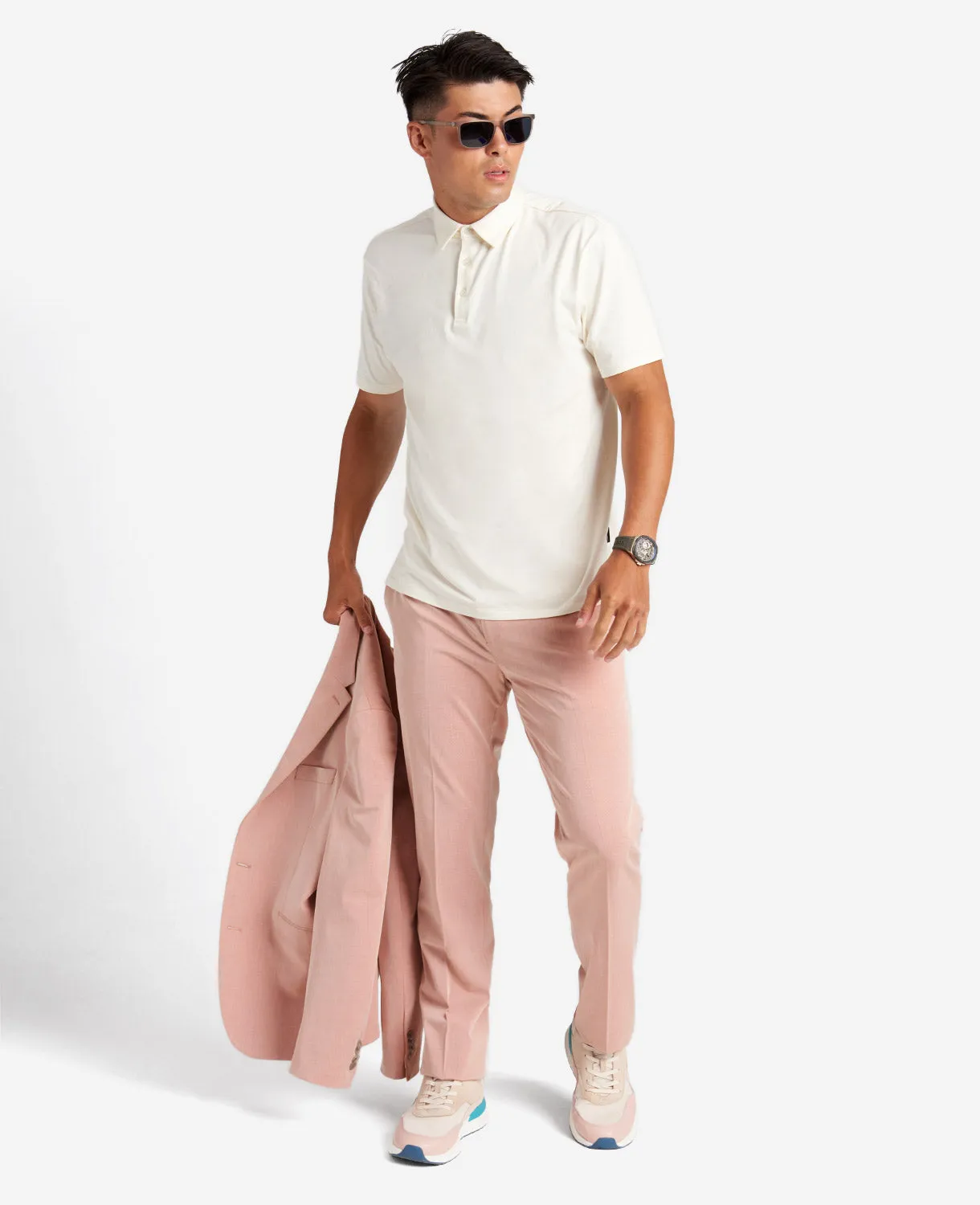 Stretch Slim-Fit Nested Suit sold by Kenneth Cole product image thumbnail 5