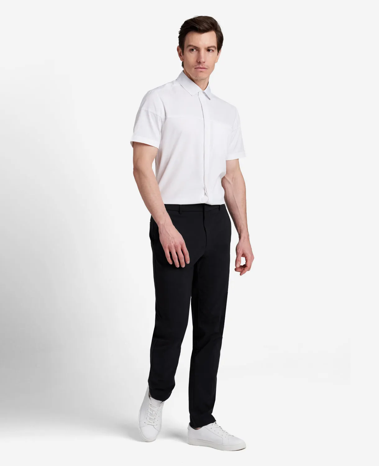 Stretch Twill Regular-Fit Flex Waistband Pant sold by Kenneth Cole product image thumbnail 2