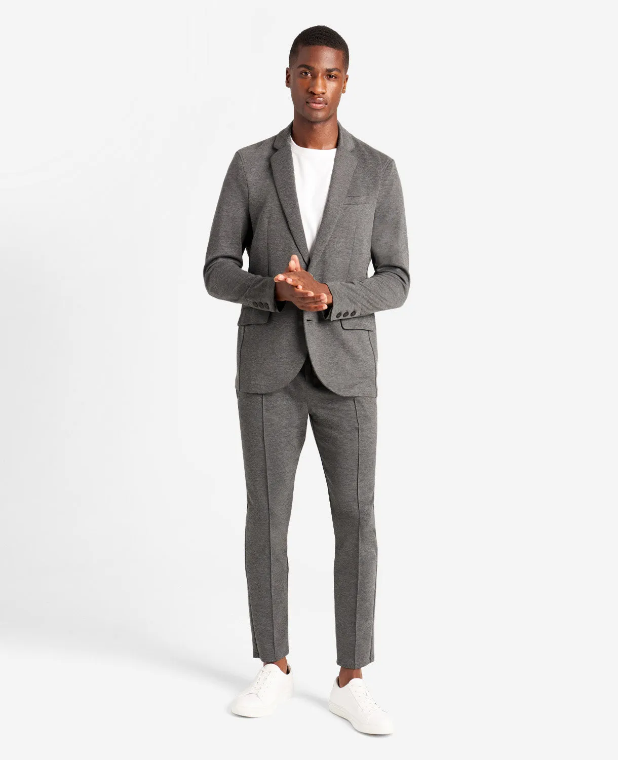 Knit Tailored Jacket sold by Kenneth Cole product image thumbnail 2
