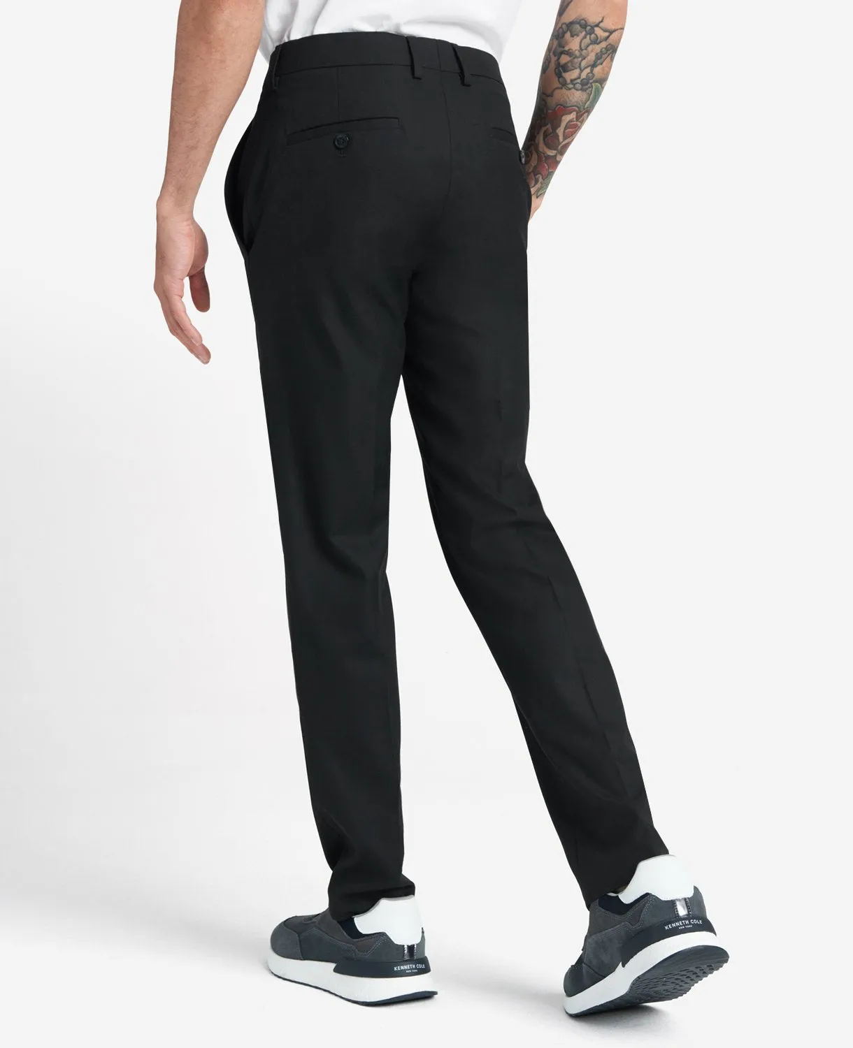 Slim-Fit Stretch Twill Dress Pant sold by Kenneth Cole product image thumbnail 2