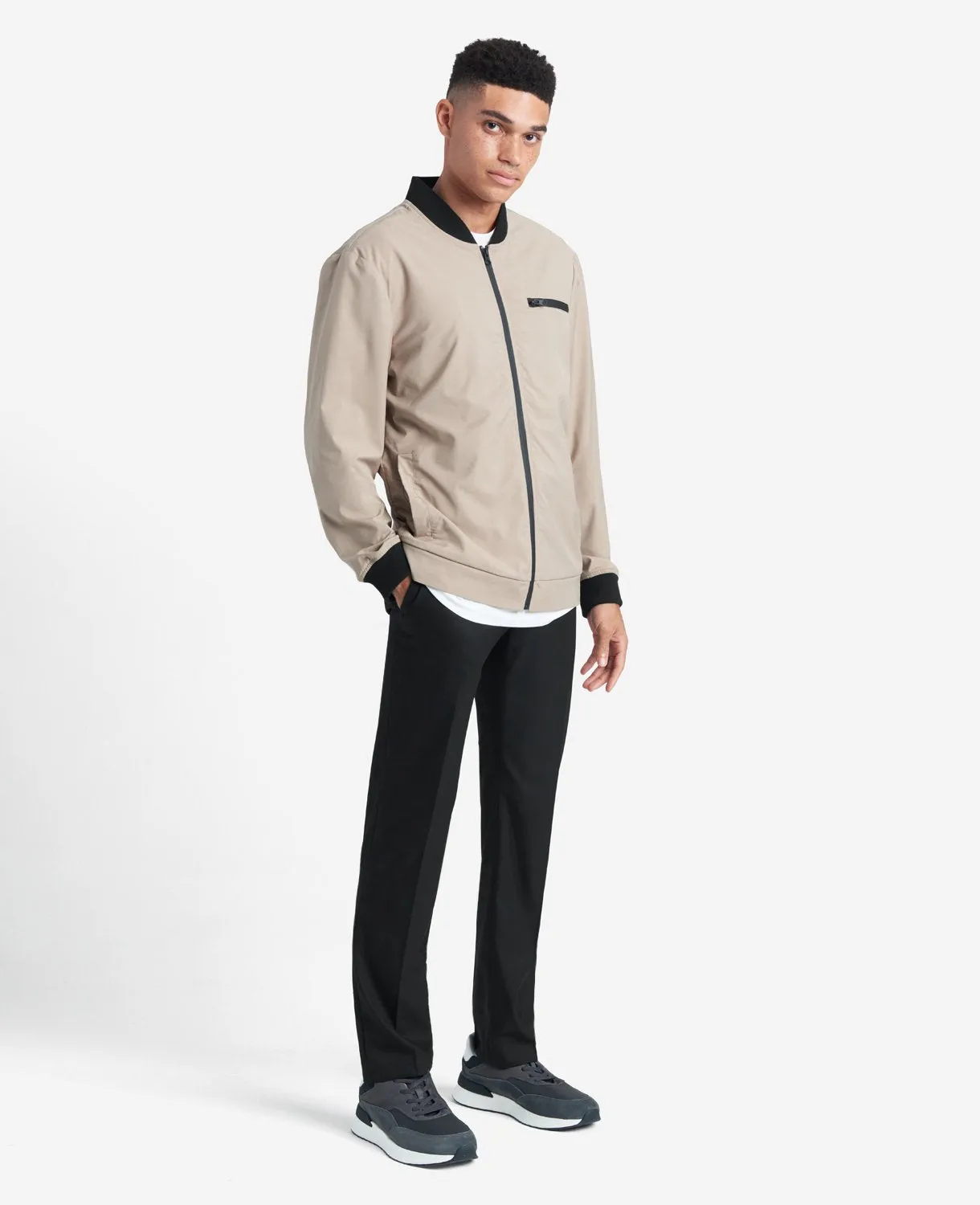 Slim-Fit Stretch Twill Dress Pant sold by Kenneth Cole product image thumbnail 4