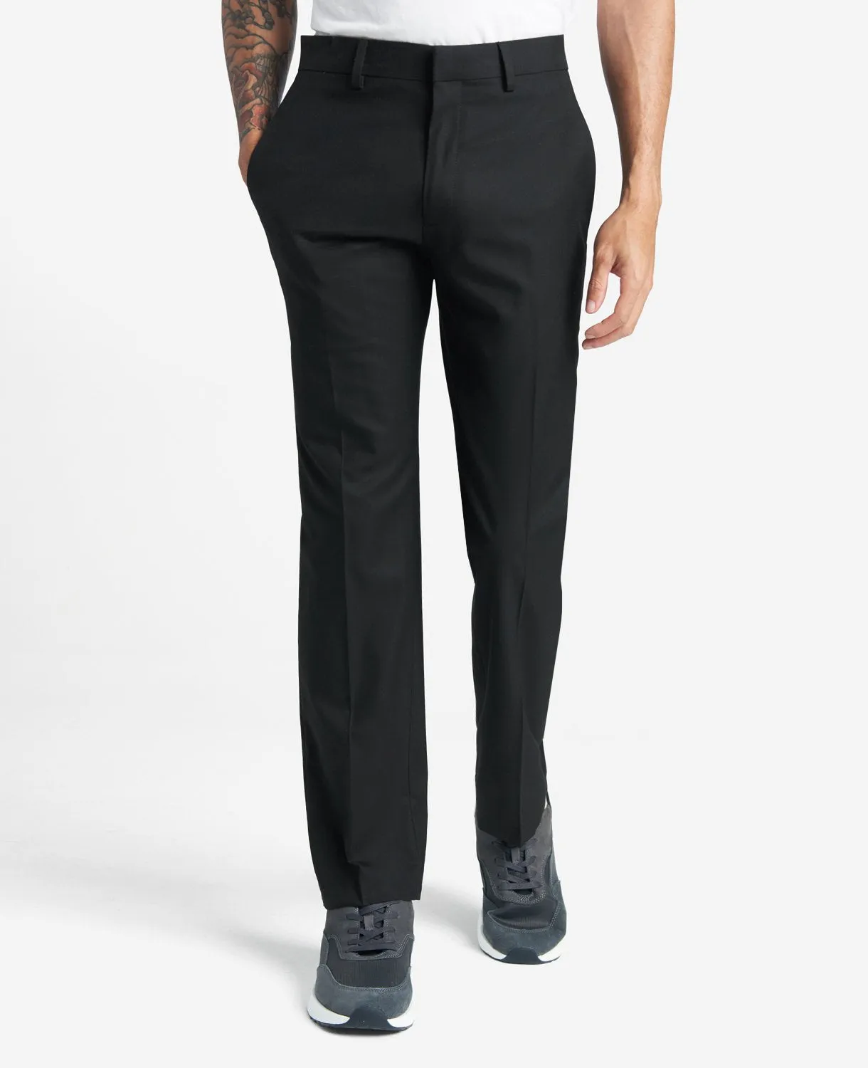 Slim-Fit Stretch Twill Dress Pant sold by Kenneth Cole product image thumbnail 5