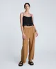 Twill High Rise Fly Front Double Pleat Wide Leg Pant sold by Kenneth Cole