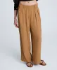 Twill High Rise Fly Front Double Pleat Wide Leg Pant sold by Kenneth Cole