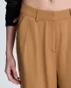 Twill High Rise Fly Front Double Pleat Wide Leg Pant sold by Kenneth Cole