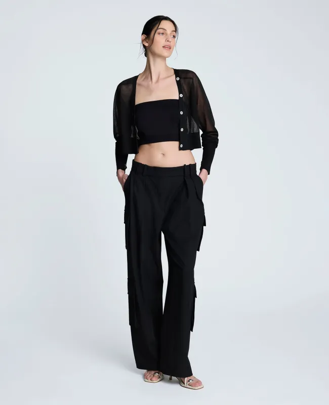Fly Front Pleated Cargo Pocket Pant sold by Kenneth Cole