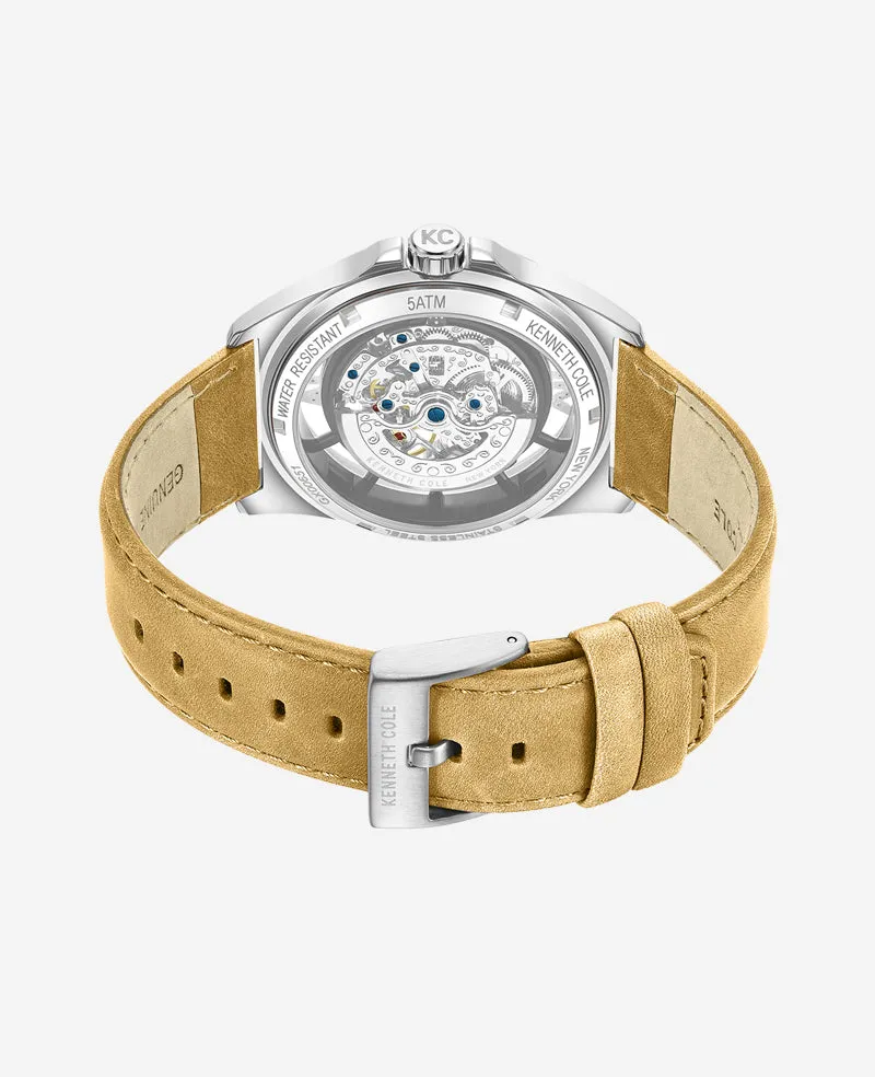 Skeleton Automatic Strap Watch sold by Kenneth Cole product image thumbnail 3