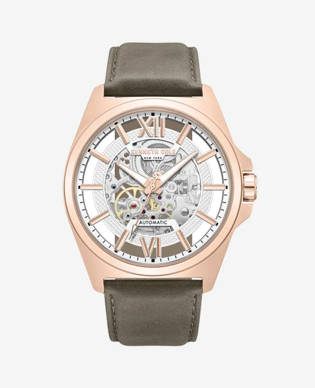 Skeleton Automatic Strap Watch sold by Kenneth Cole