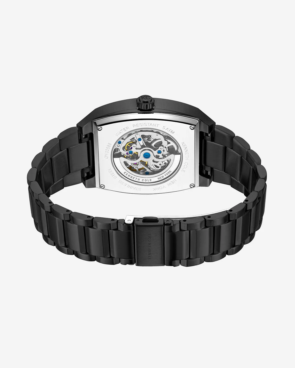 Skeleton Curved Automatic Bracelet Watch sold by Kenneth Cole product image thumbnail 3