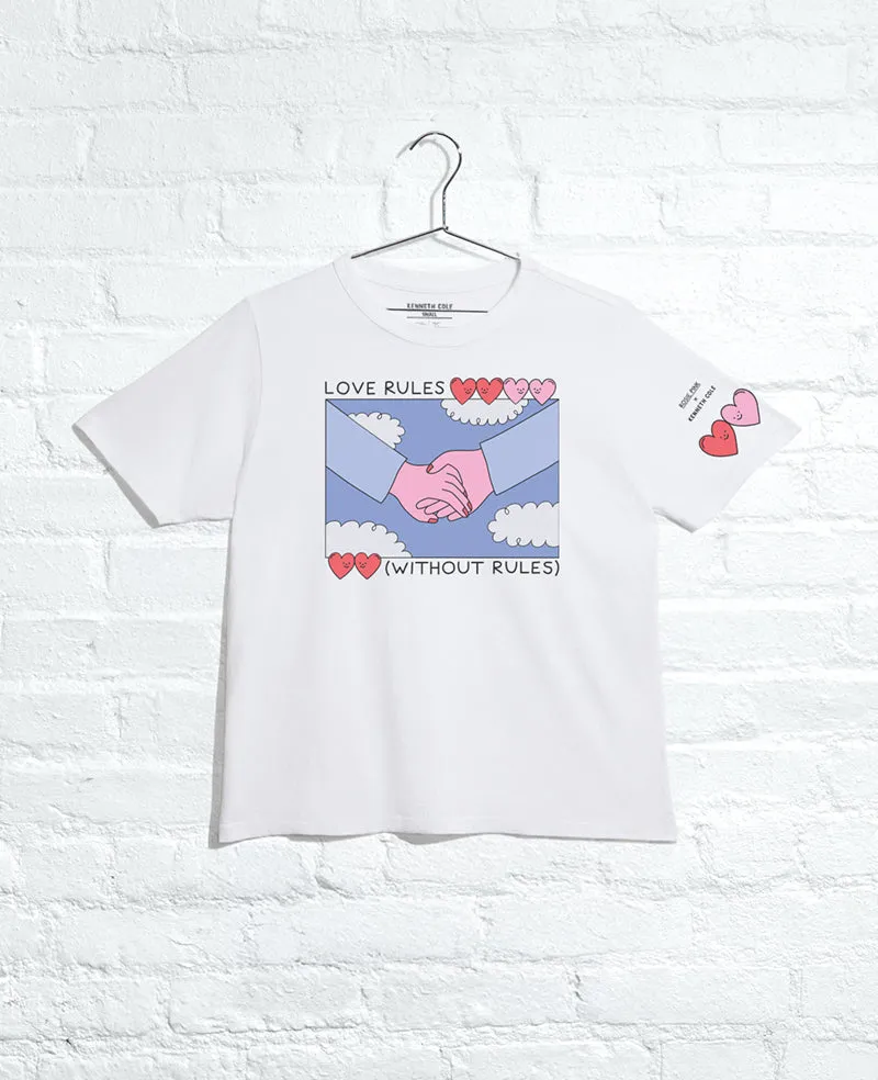 Site Exclusive! Women's Rosie Pink LOVE Tee sold by Kenneth Cole