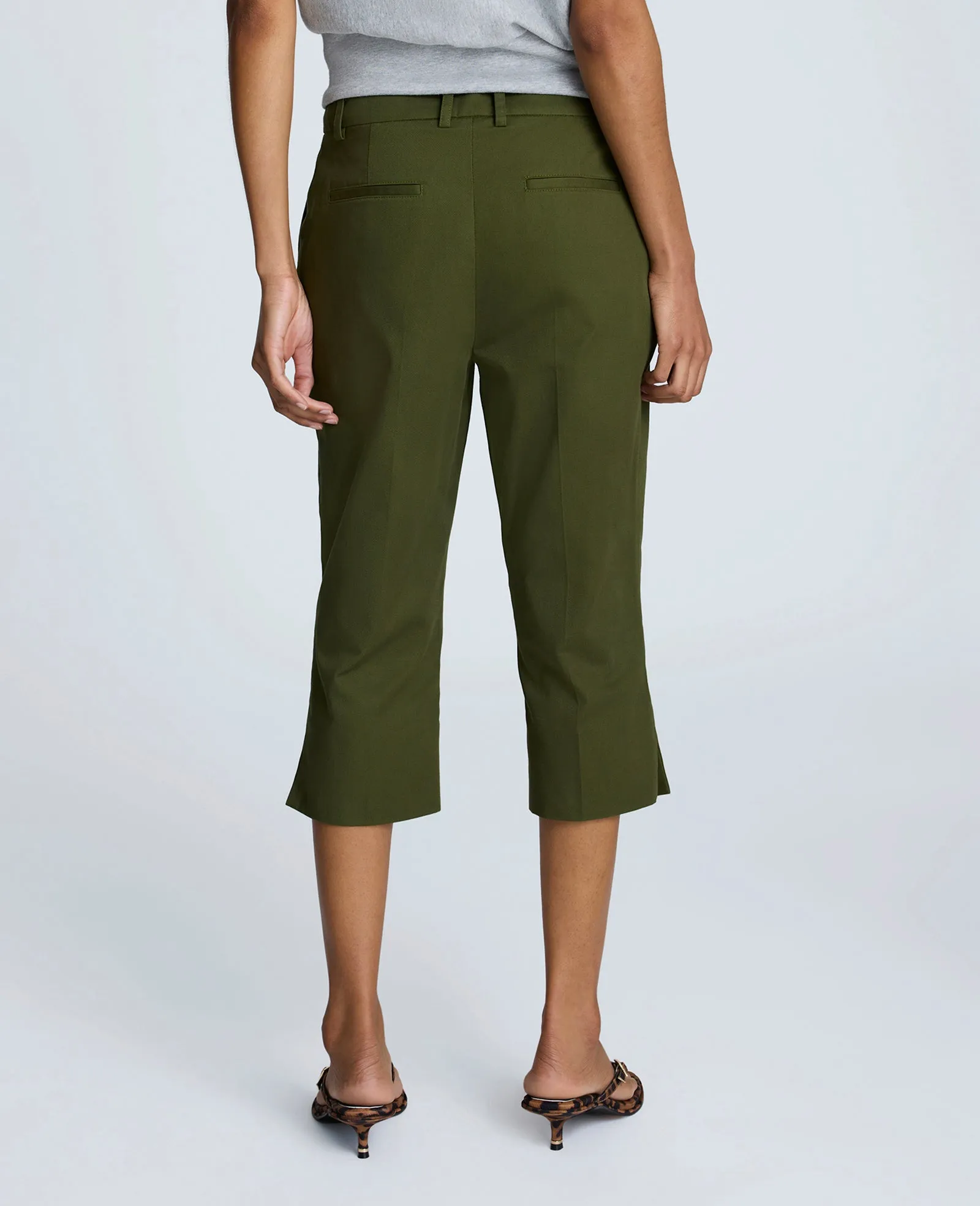 Fly Front Invisible Zip Pedal Pusher Pant sold by Kenneth Cole product image thumbnail 3