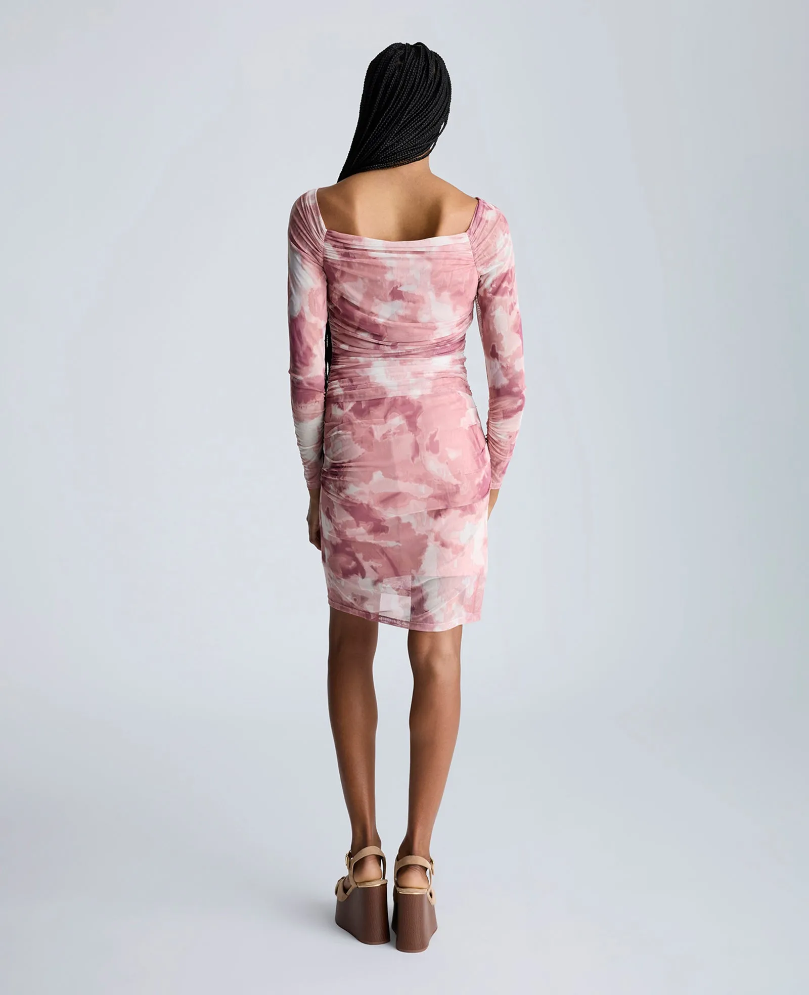 Rose Rouched Mini Dress sold by Kenneth Cole product image thumbnail 5