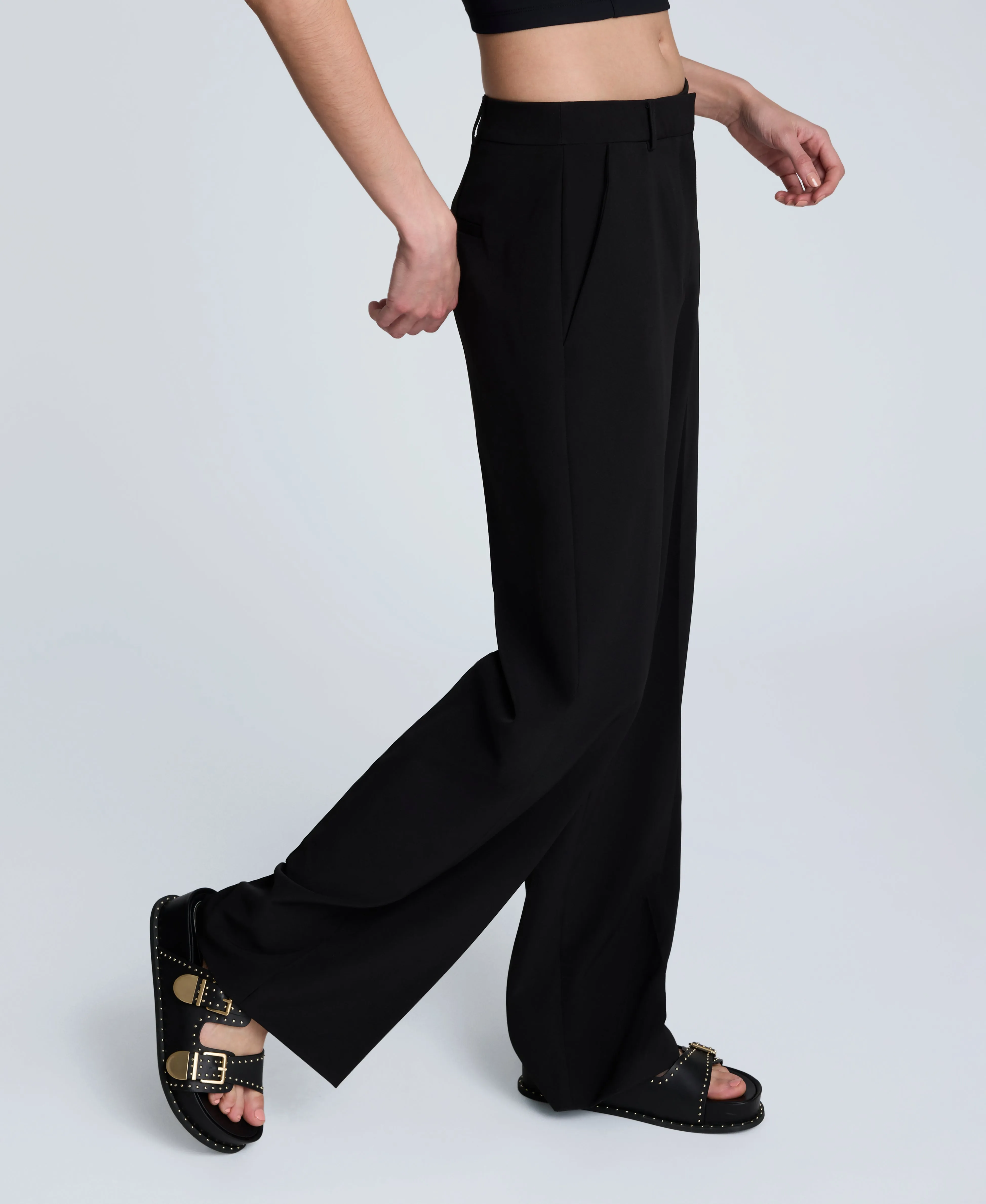 Luxe Twill Wide Leg Pant sold by Kenneth Cole product image thumbnail 2