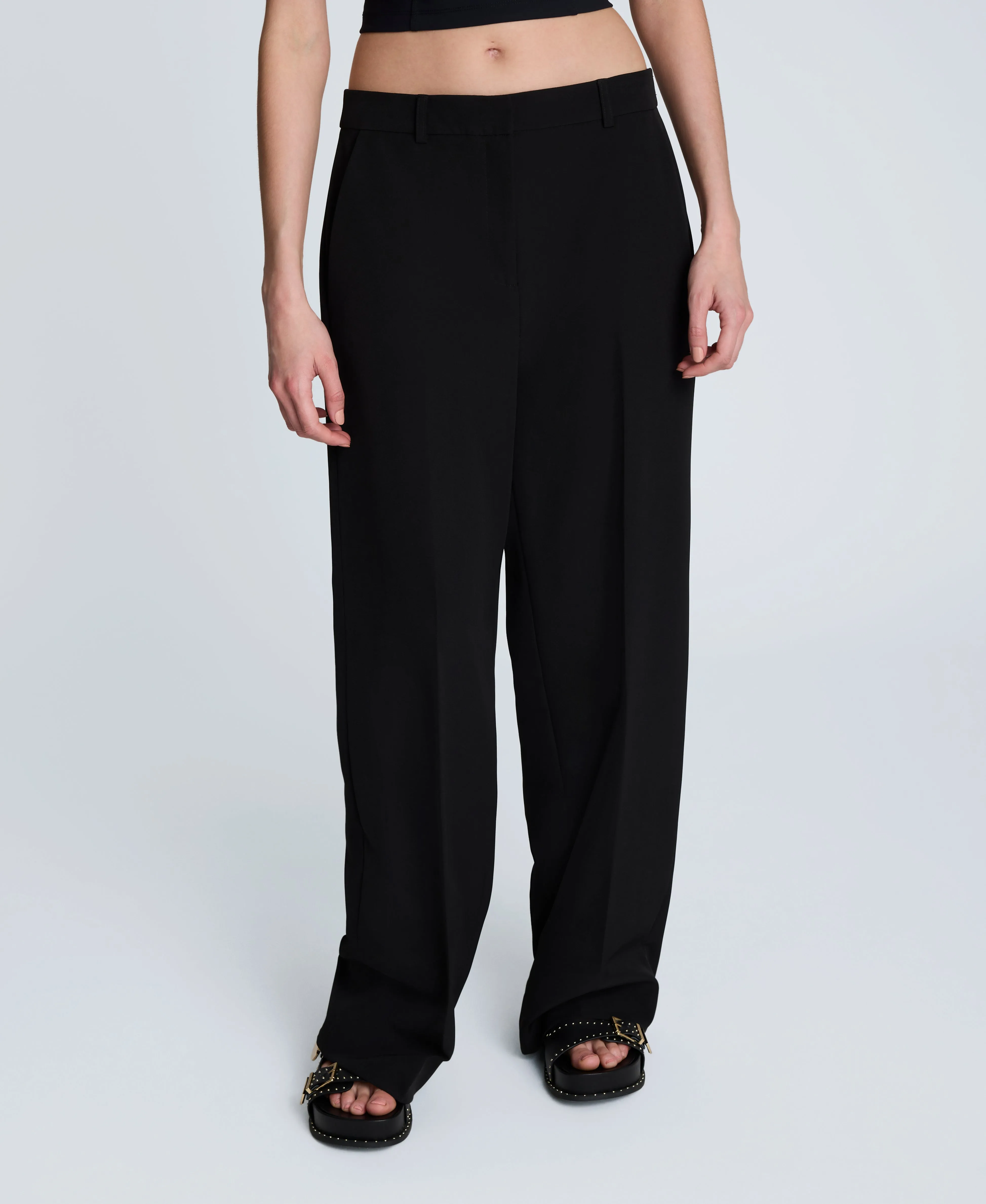 Luxe Twill Wide Leg Pant sold by Kenneth Cole product image thumbnail 4