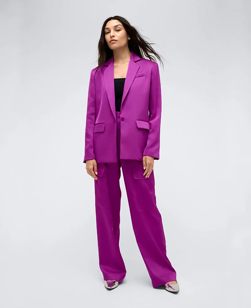 Satin Single-Breasted Jacket sold by Kenneth Cole product image thumbnail 4