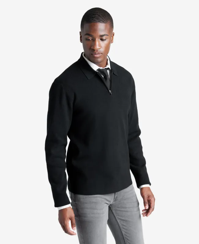 Long Sleeve Polo Sweater sold by Kenneth Cole
