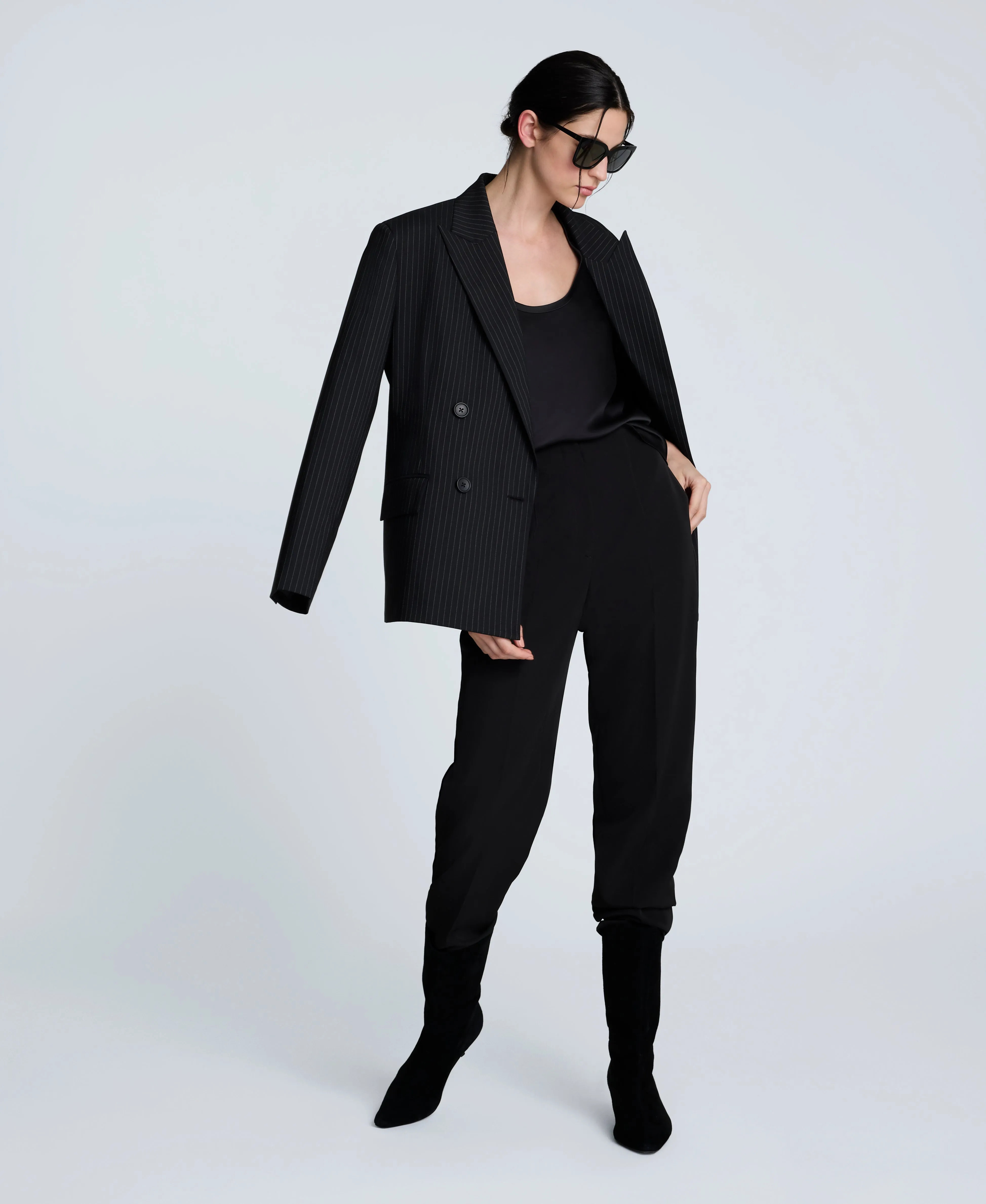 Luxe Twill Straight Leg Pant sold by Kenneth Cole
