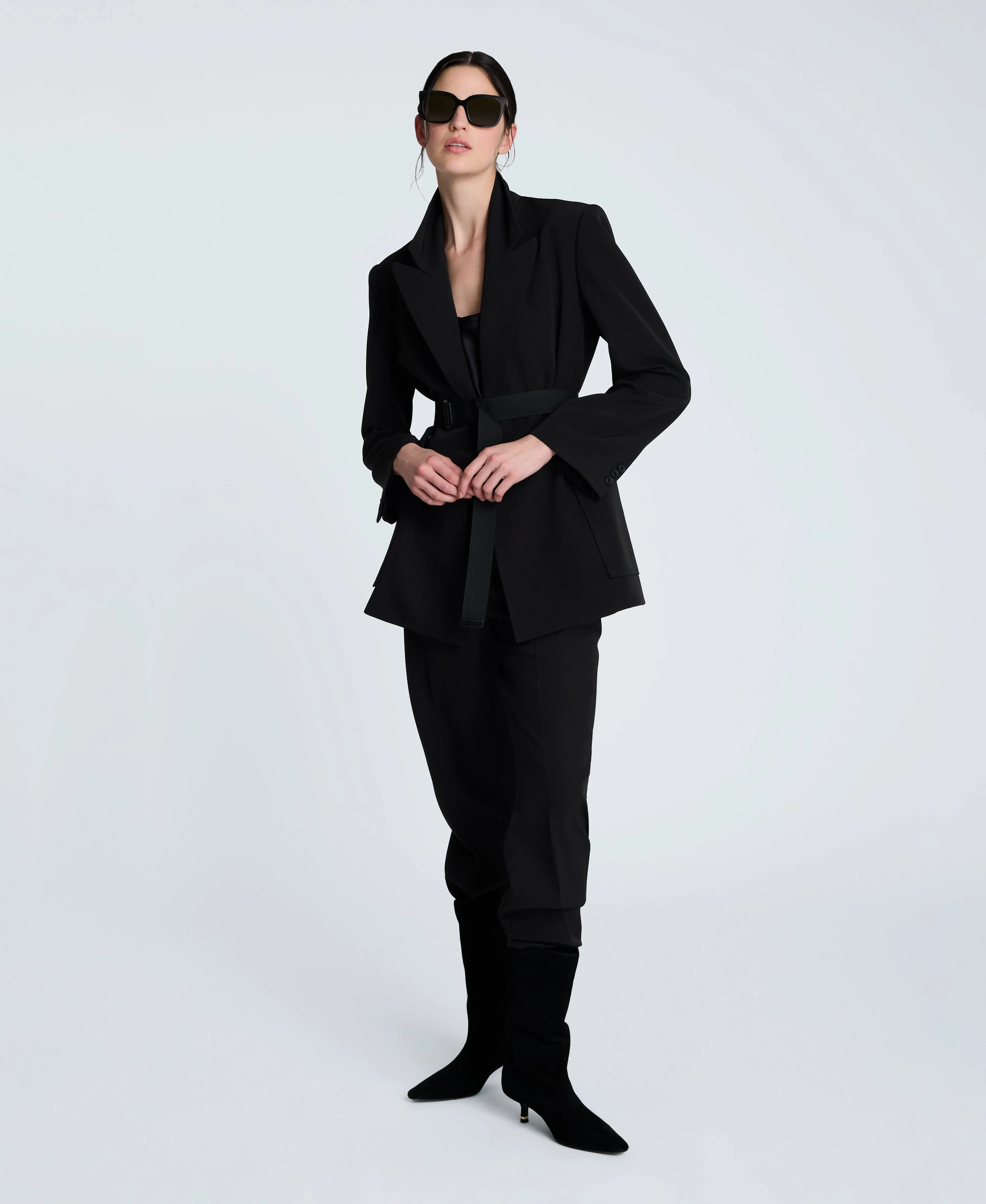 Luxe Twill Double Breasted Jacket sold by Kenneth Cole product image thumbnail 3