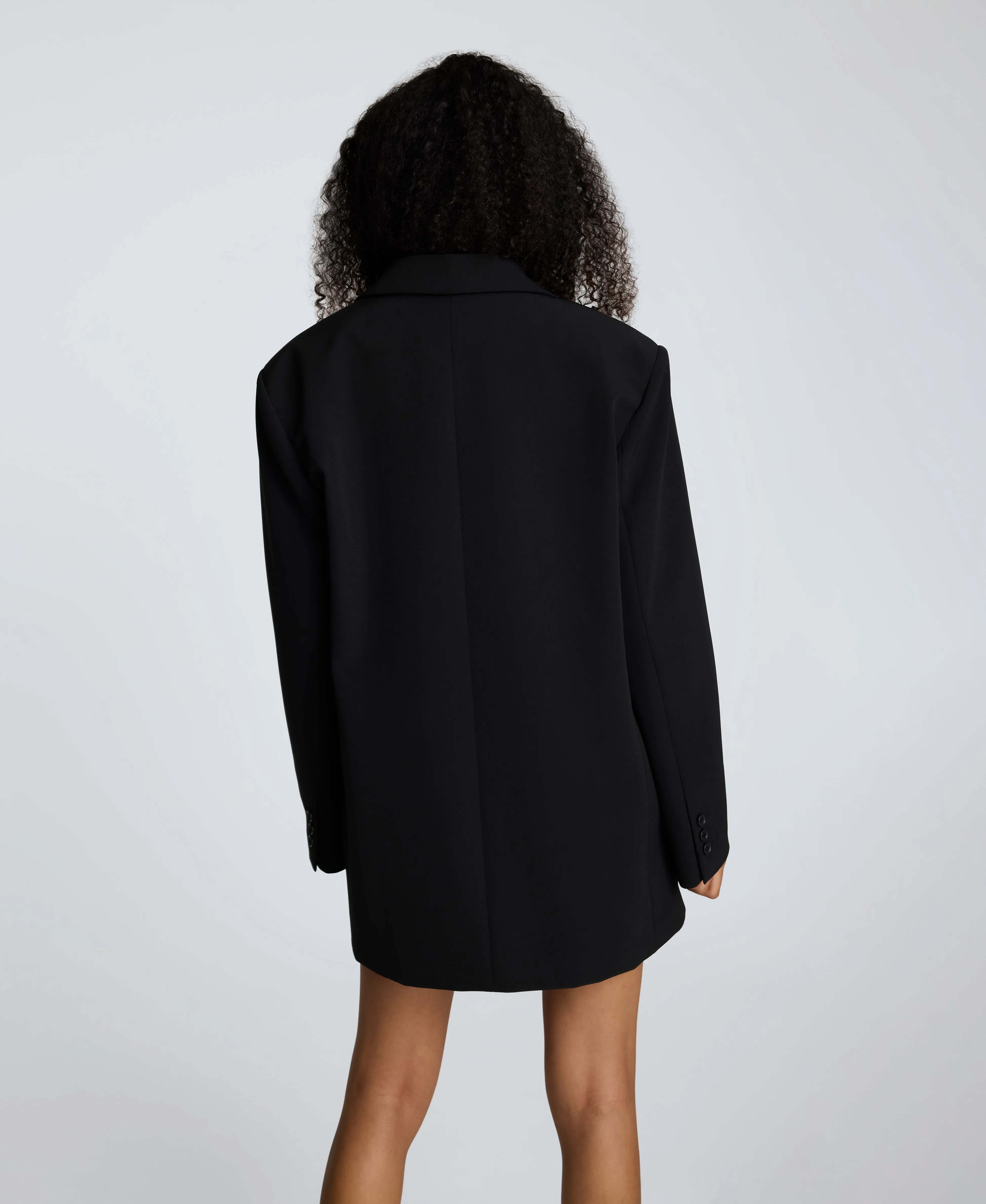 Luxe Twill Two Button Boyfriend Jacket sold by Kenneth Cole product image thumbnail 2