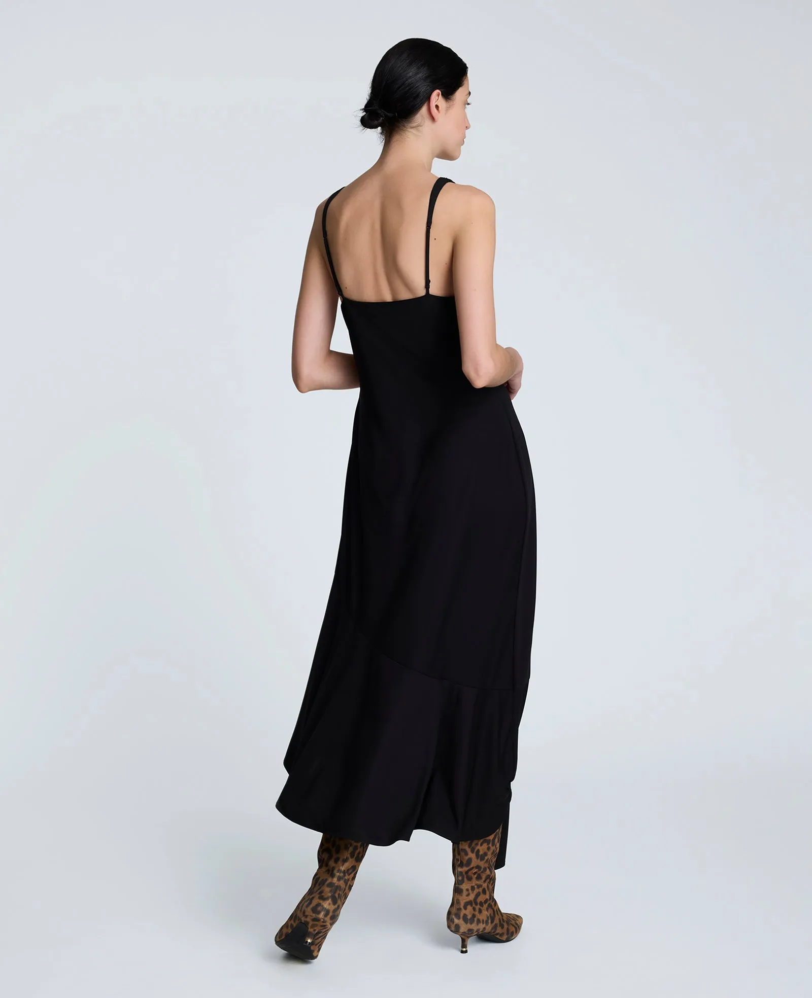 Asymmetrical Hem Cowl Neck Dress sold by Kenneth Cole product image thumbnail 5