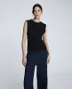 Sleeveless Side Rouched Knit Top sold by Kenneth Cole