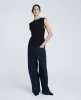 Sleeveless Side Rouched Knit Top sold by Kenneth Cole