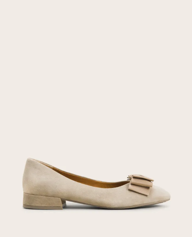 GENTLE SOULS - Atlas Suede Bow Flat sold by Kenneth Cole