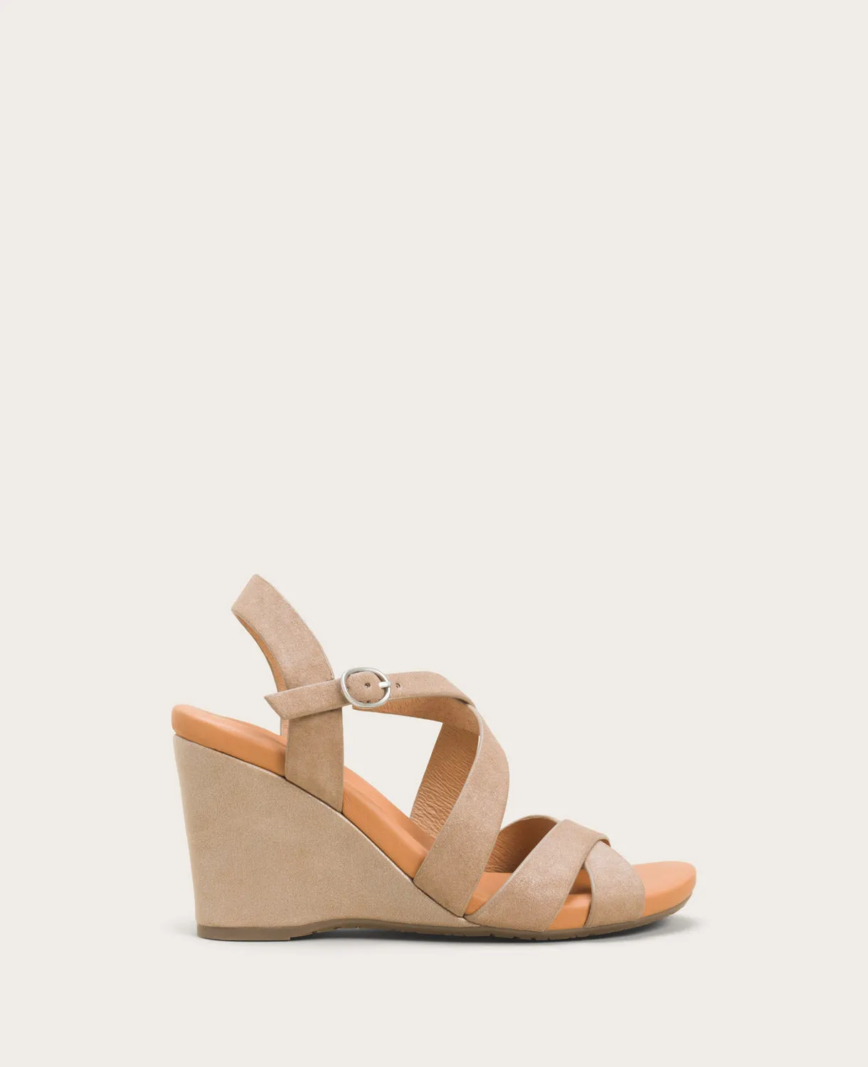 Isla Leather Wedge Sandal sold by Kenneth Cole
