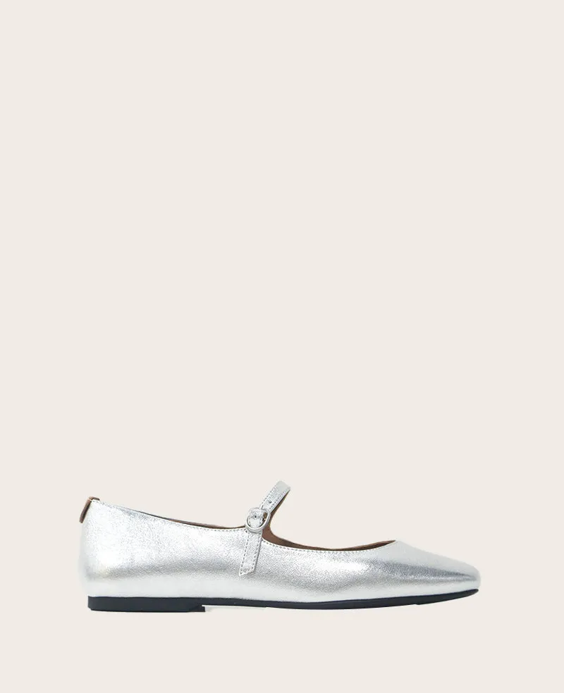 GENTLE SOULS - Wynona Metallic Mary Jane Ballet Flat sold by Kenneth Cole