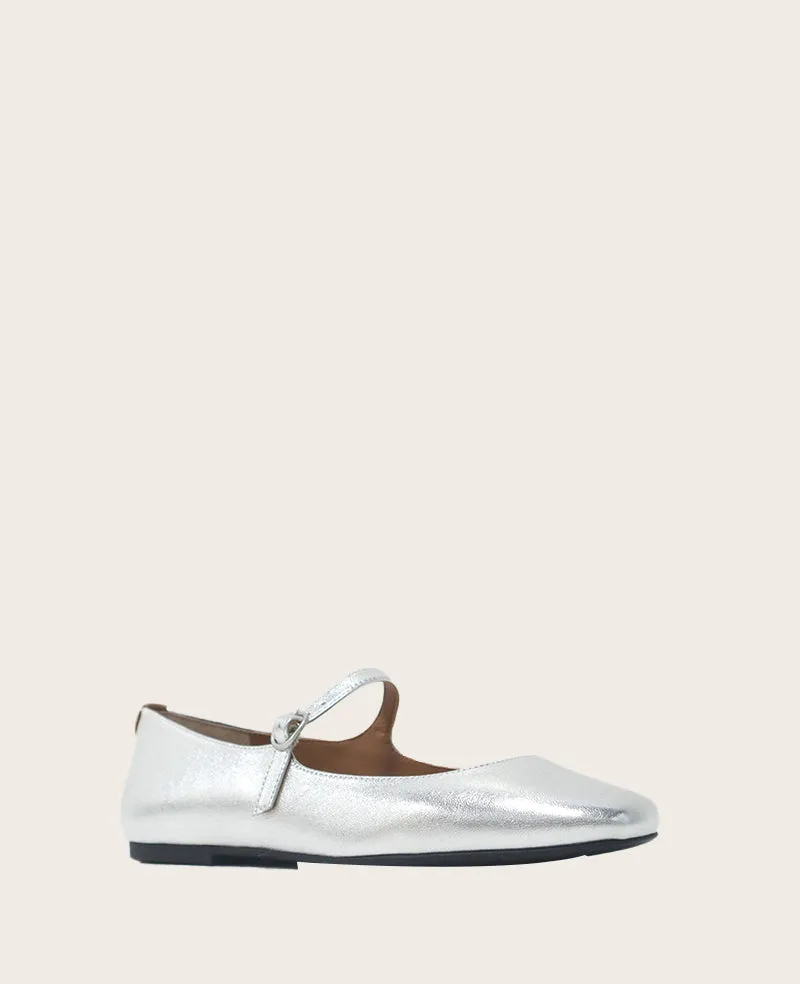 GENTLE SOULS - Wynona Metallic Mary Jane Ballet Flat sold by Kenneth Cole product image thumbnail 5