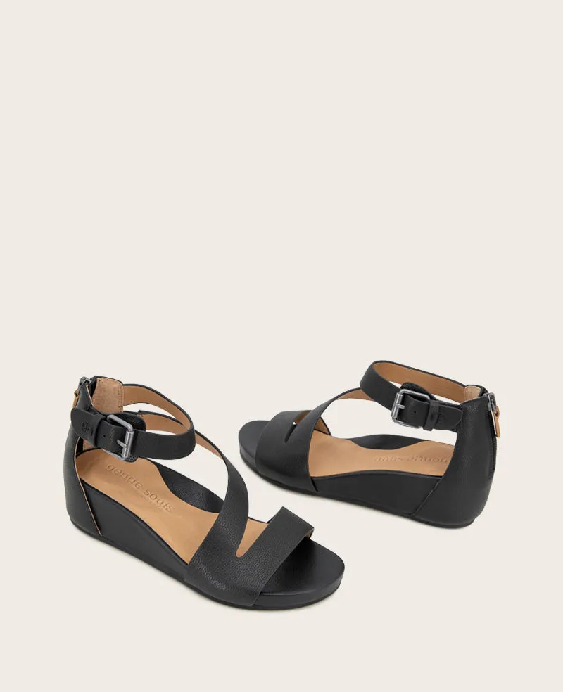 GENTLE SOULS - Gwen Leather Wedge Sandal sold by Kenneth Cole product image thumbnail 2