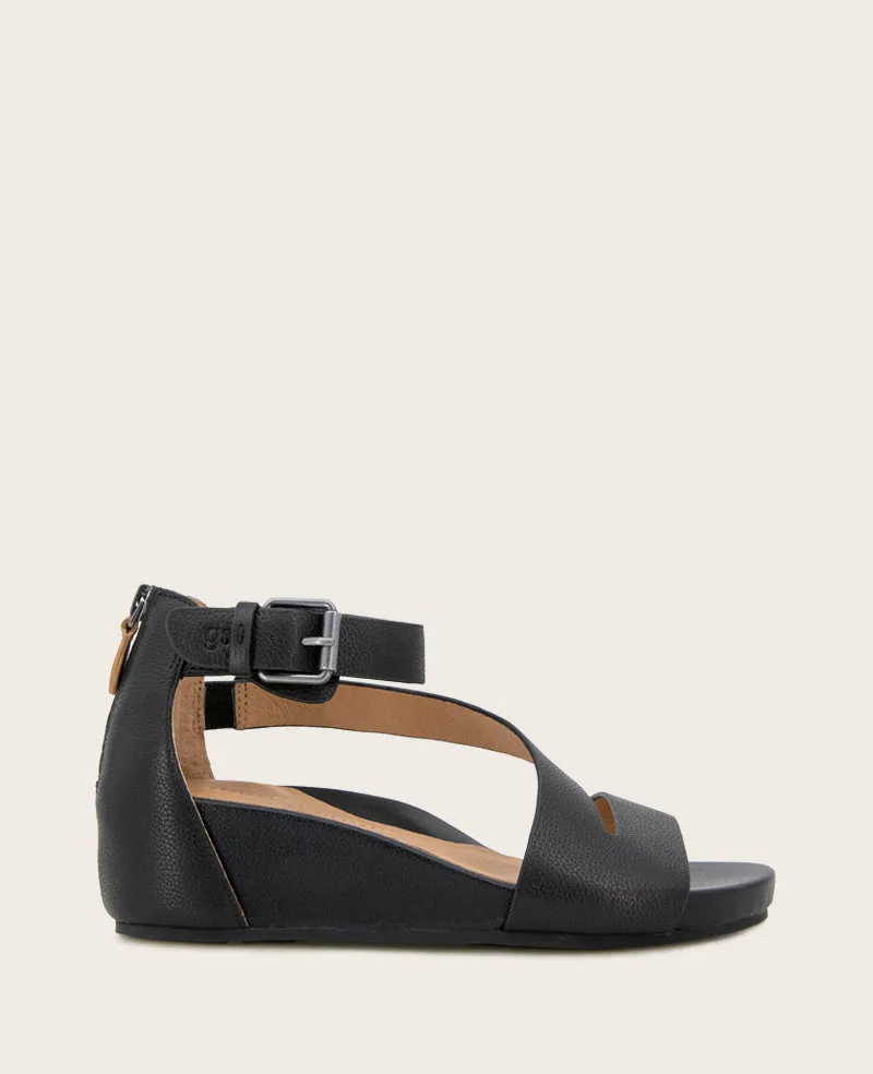 GENTLE SOULS - Gwen Leather Wedge Sandal sold by Kenneth Cole