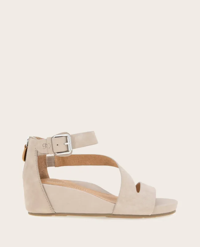 GENTLE SOULS - Gwen Nubuck Wedge Sandal sold by Kenneth Cole