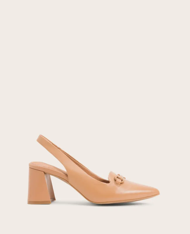 GENTLE SOULS - Dionne Leather Slingback Heel sold by Kenneth Cole